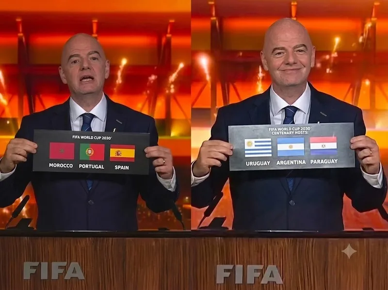 Nam Mỹ đăng cai ba trận kỷ niệm 100 năm World Cup đầu tiên.